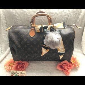 AUTH. Monogram SPEEDY 40